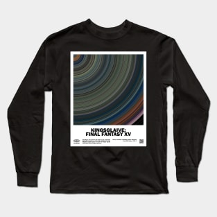 minimal_Kingsglaive_FFXV Abstract Circular Art Movie Long Sleeve T-Shirt